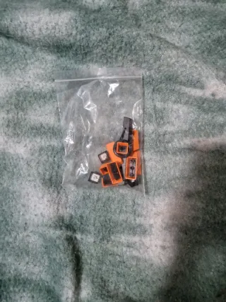 Teclado Mecánico Magegee Naranja/Blanco