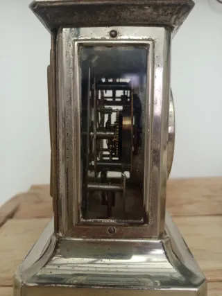 Reloj de sobremesa antiguo de marca Stockholm