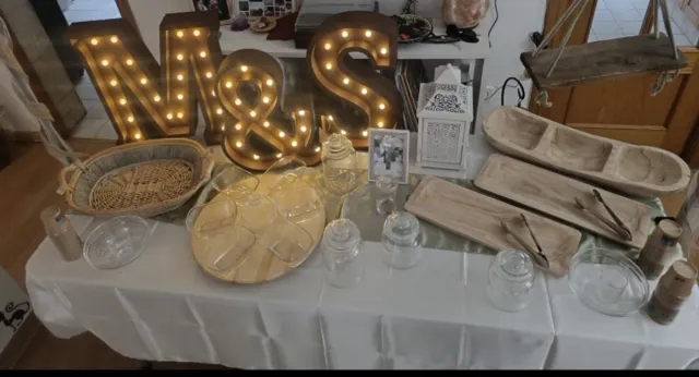 Letras Luminosas Vintage S&M
