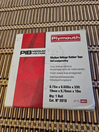 Cinta Aislante PIB Plymouth Media Tensión
