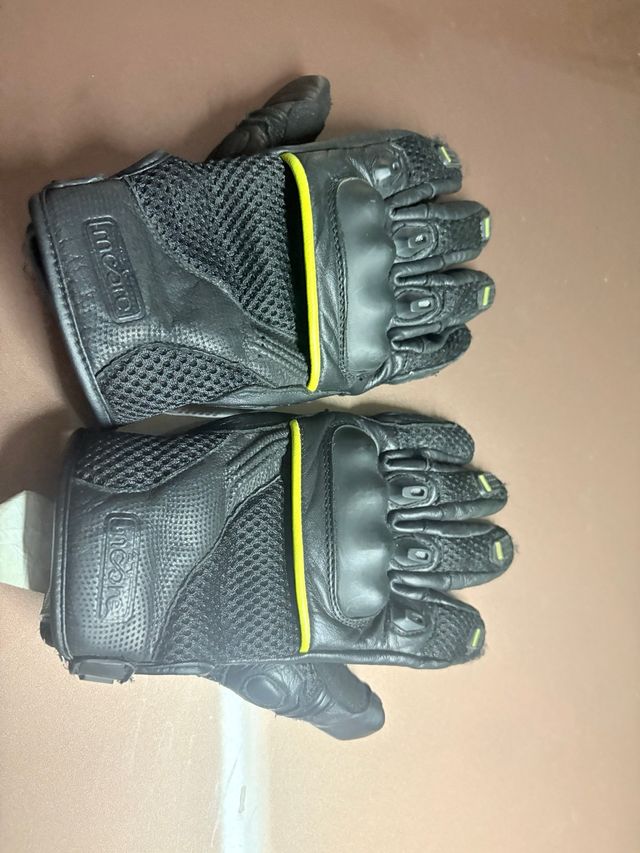 Guantes Moto Unik Negros Talla M