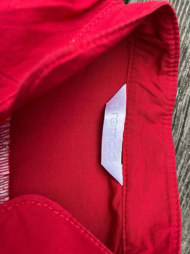 Vestido algodón sin mangas estampado