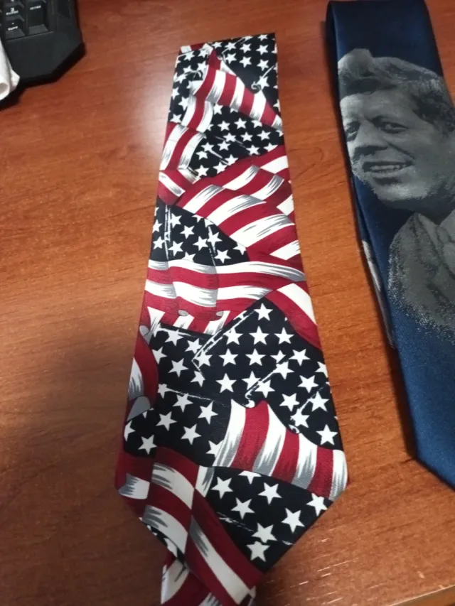 2 Corbatas Patrióticas USA