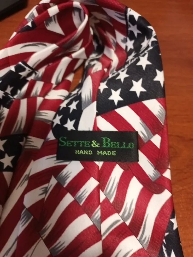 2 Corbatas Patrióticas USA
