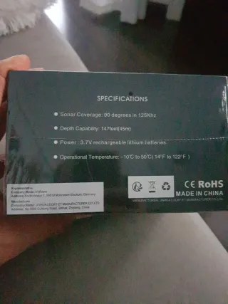 Sonda de pesca LUCKY FF1108-1CWLA