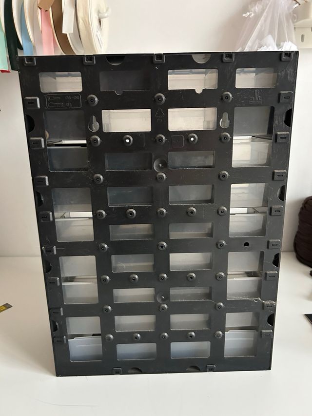 Organizador cajoneras pequeñas tornillos botones