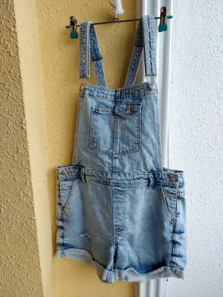 Mono vaquero corto mujer