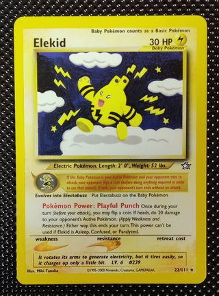 Pokémon - Elekid 22/111 Neo Genesis ENG