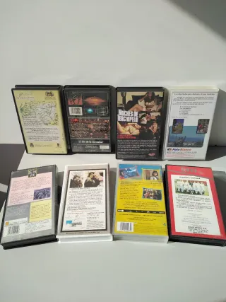 Lote 7 Películas VHS Documental/Historia
