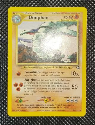 Pokémon - Donphan 21/111 Neo Genesis ITA