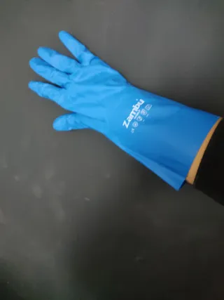 Caja x12 Guantes Nitrilo Talla M Zambú