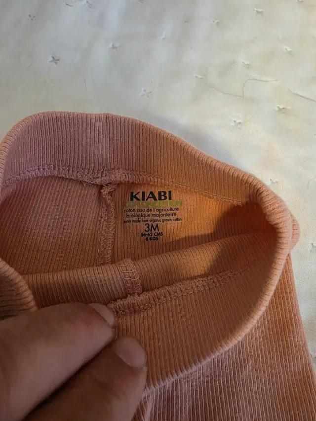 Lote 3 pantalones bebé niña