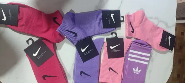 Calcetines Nike Talla Única Rosa y Morado fusia