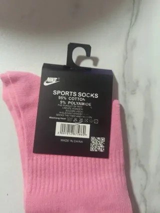 Calcetines Nike Talla Única Rosa y Morado fusia