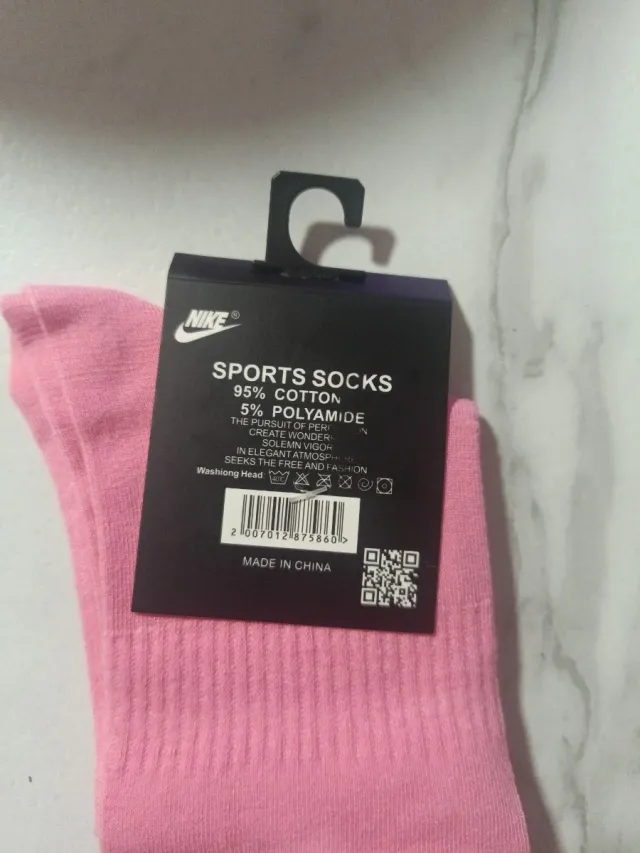 Calcetines Nike Talla Única Rosa y Morado fusia