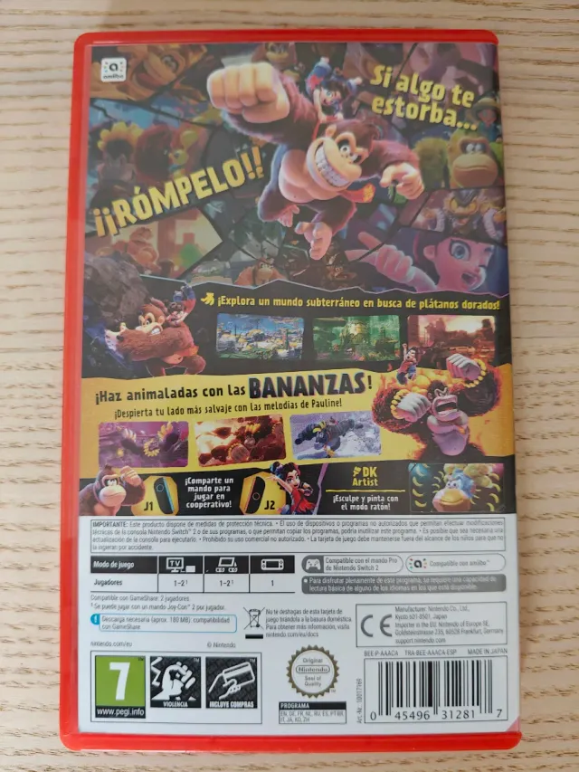 Donkey Kong Bananza Nintendo Switch