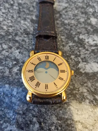 RELOJ FASE LUNAR CRISTALES LIQUIDOS