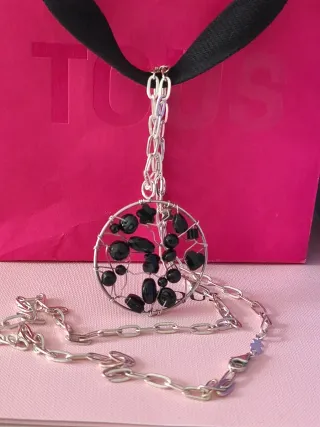 Collar Tous Aro con Piedras ónix