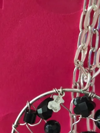 Collar Tous Aro con Piedras ónix