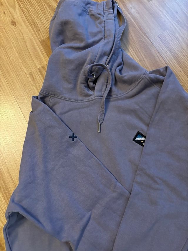 Sudadera Blue Banana con diseño X