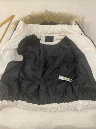 Anorak Uterqüe Blanco Talla S