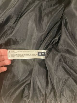 Anorak Uterqüe Blanco Talla S