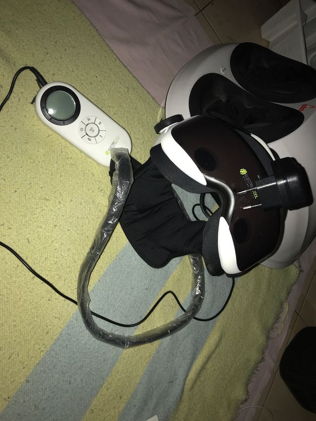 Sistema de masaje y presoterapia para pies