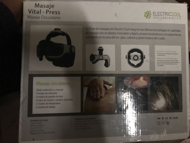 Sistema de masaje y presoterapia para pies