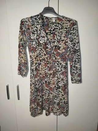 Vestito vestitino abito Piazza Italia fantasia flo