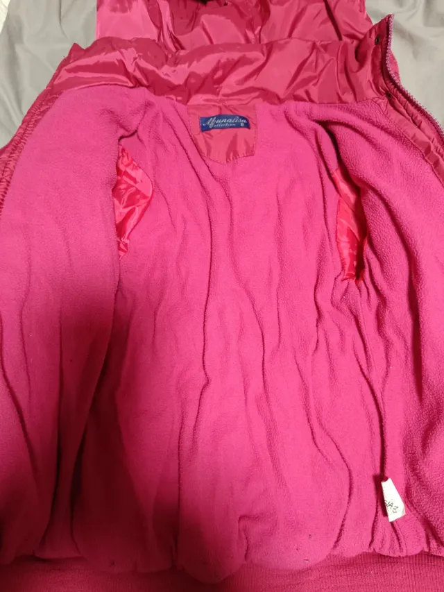 Abrigo niña rosa 8 años