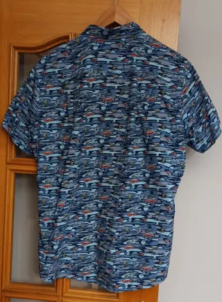 Camisa Springfield manga corta estampada Talla XL