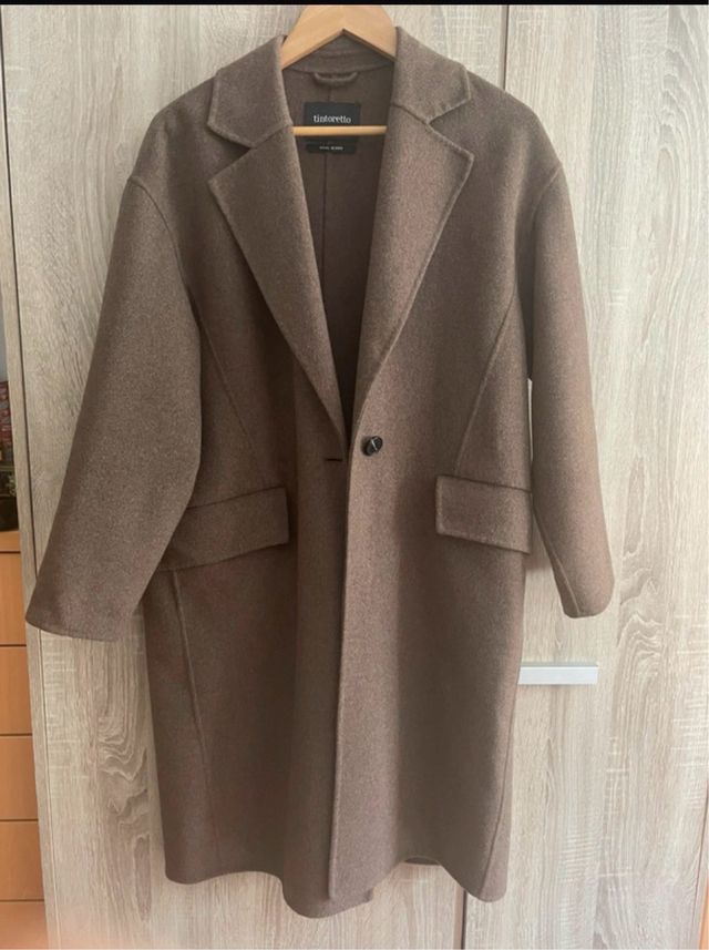Abrigo marrón Tintoretto