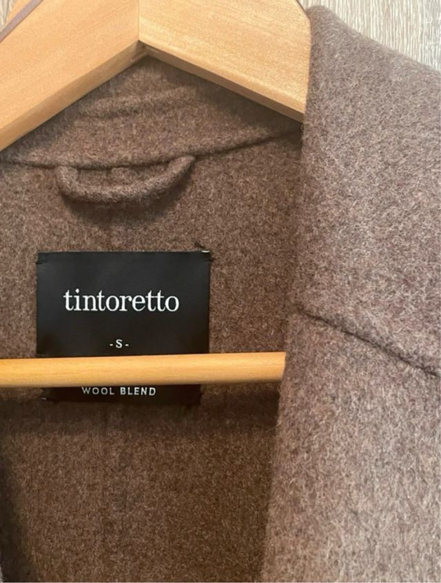 Abrigo marrón Tintoretto