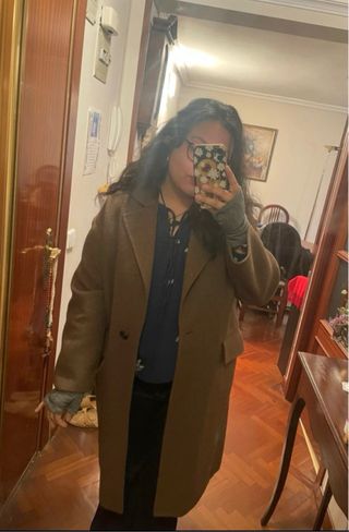 Abrigo marrón Tintoretto