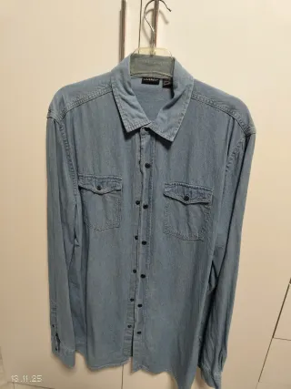 Camisa vaquera LIVERGY hombre Talla M