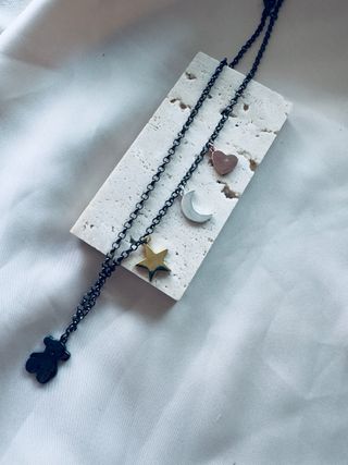 Collar Tous Sweet Dolls Corazón Luna Estrella