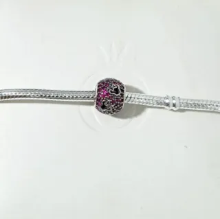 Charm Silueta Minnie Disney Color Rosa