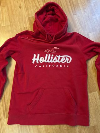 Sudadera Hollister Roja Chica