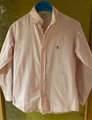 Camisa cuadros rosa Neck & Neck