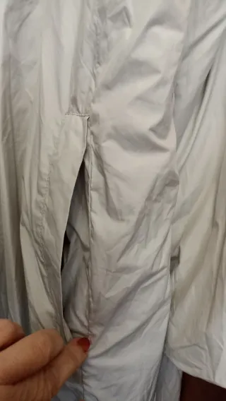 Chaqueta larga reversible Couchel gris