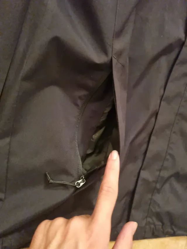 Cortavientos The North Face Negro