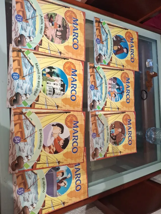 Revista Cuento Marco Vintage dibujos animados anti