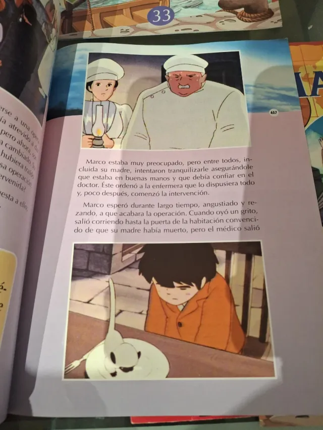 Revista Cuento Marco Vintage dibujos animados anti