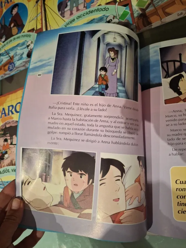 Revista Cuento Marco Vintage dibujos animados anti