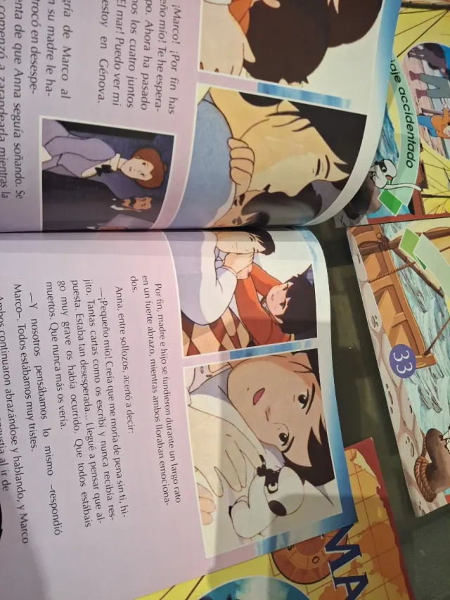 Revista Cuento Marco Vintage dibujos animados anti