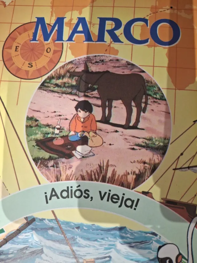 Revista Cuento Marco Vintage dibujos animados anti