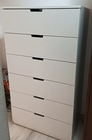 Cassettiera Ikea Nordli bianca