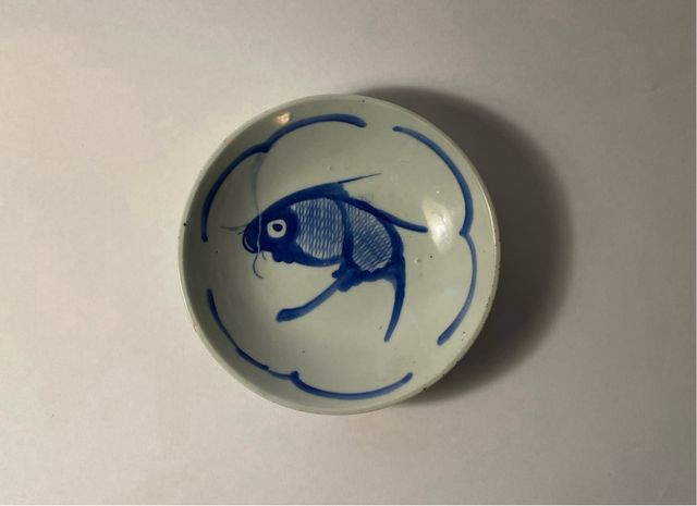 Juego 2 cuencos porcelana china Jingdezhen