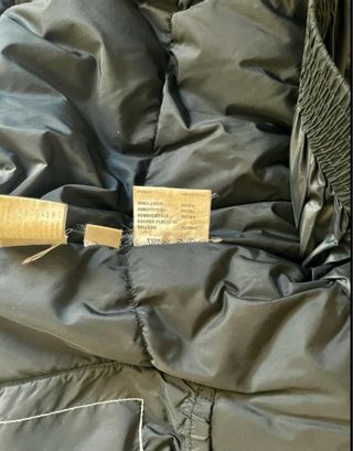 Giaccone piumino nero