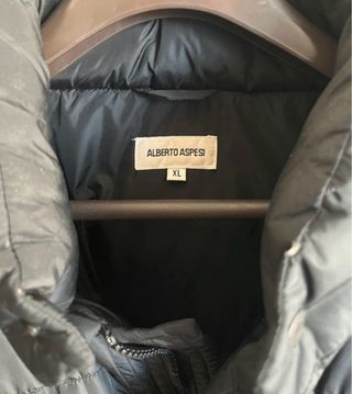 Giaccone piumino nero